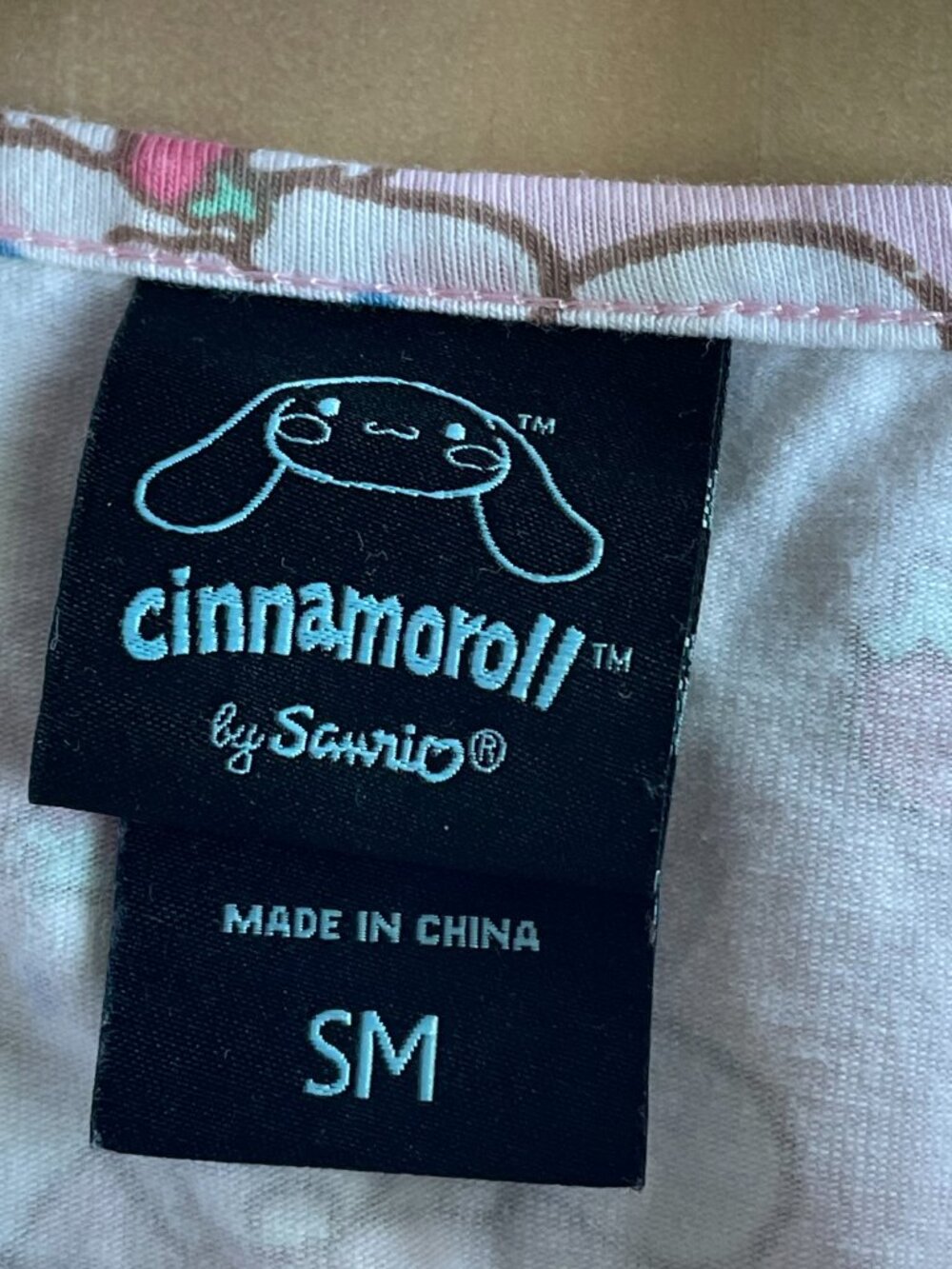 Entire Closet $5! Cinnamoroll Strawberry Gingham Peplum Junior Girls Pink Cami - Picture 6 of 10